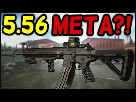 Is The HK416 The Meta 5.56 Weapon?! - Escape From Tarkov!