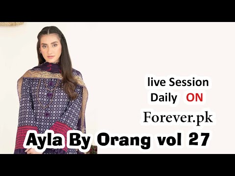 AYLA By Orang Vol 27 Lawn 2023 | Mega Discount