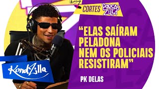PK DELAS FOI PRESO POR TRANSAR NA PRAIA |Cortes – #ParçasZilla