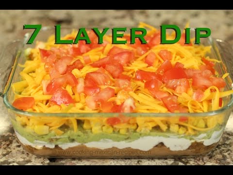 7 Layer Dip - Delicious Mexican Appetizer by Rockin...