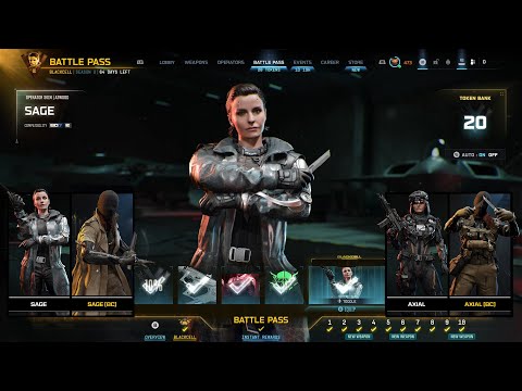 ALL Black Ops 7 Season 2 Battlepass Rewards, Blackcell & Tier 100 Skins… (EARLY PREVIEW)