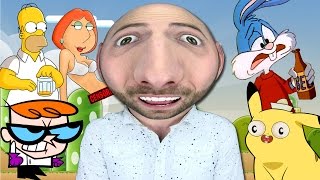 10 CONTROVERSIAL BANNED CARTOONS that were Actually Made!