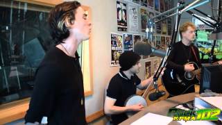 Night Riots "Contagious" - Live Performance in the Rock102 Studio