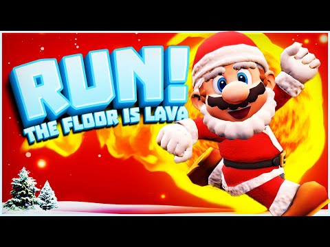 ❄️ Christmas Mario Run Challenge ❄️ The Floor is Lava ❄️ Christmas Brain Break ❄️ Just Dance