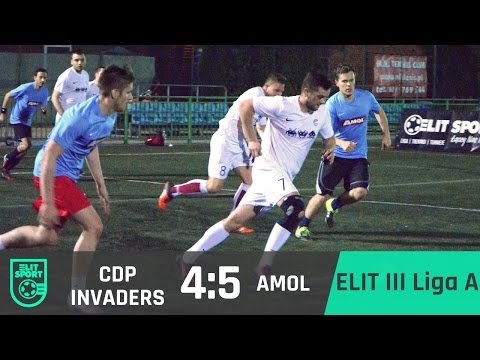 CDP Invaders 4:5 AMOL Sport Team - ELIT III Liga A [WIOSNA 2017]