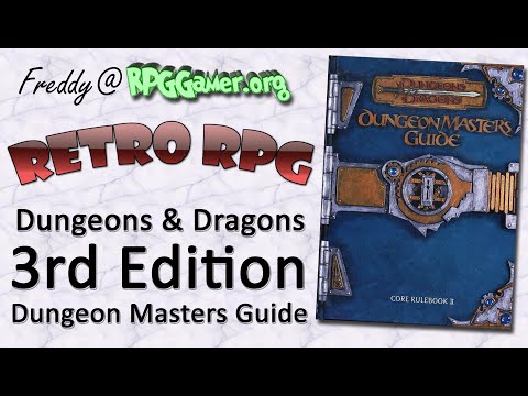 Retro RPG: Dungeons & Dragons 3rd Edition Dungeon Masters Guide