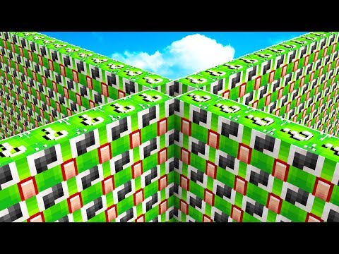 1v1v1v1 UNSPEAKABLE LUCKY BLOCK WALLS BATTLE!