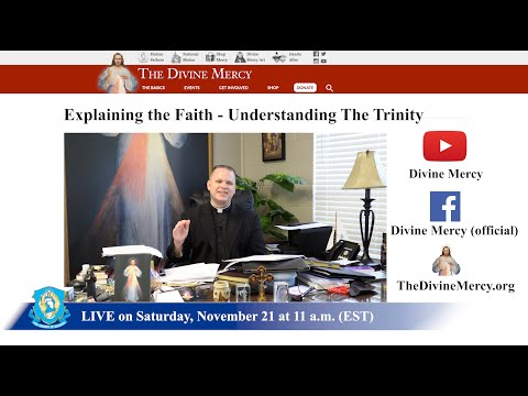 Explaining the Faith Series. Coming Up: Understanding the Trinity