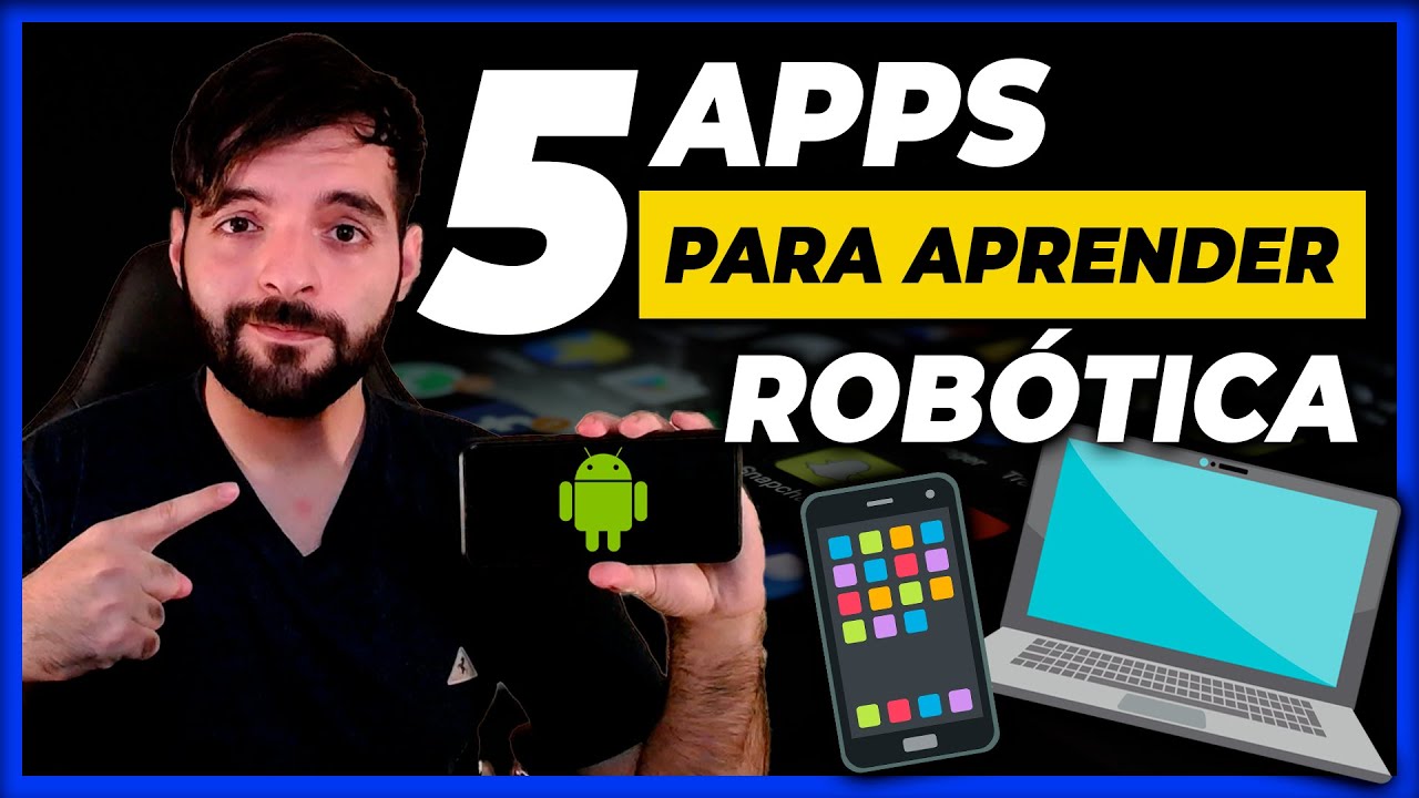 📱5 APPS to LEARN ROBOTICS [FREE]