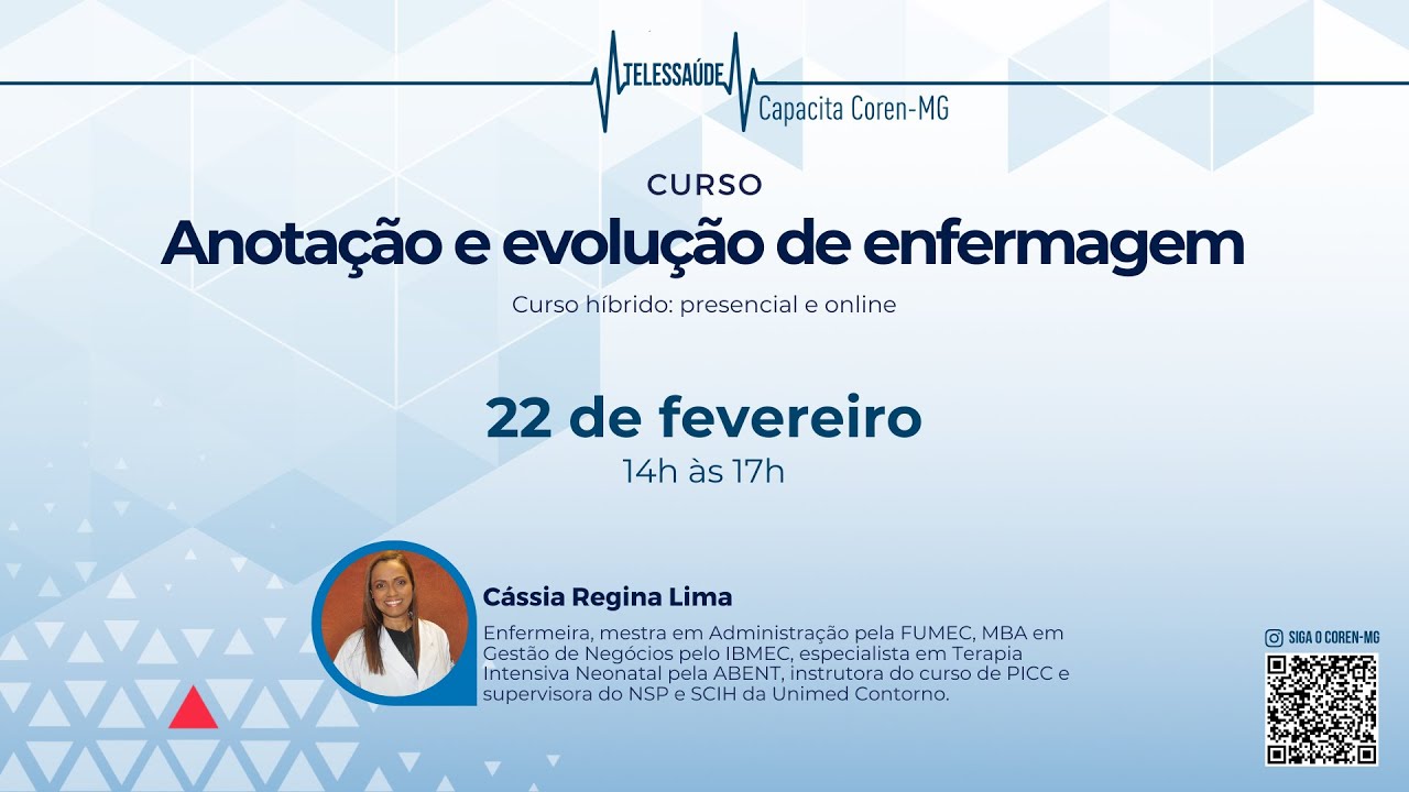 Curso de Anotação e Evolução de Enfermagem