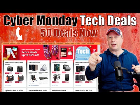 Cyber Monday Tech Deals From Amazon, Best Buy, and Micro Center.  Tech and Electronics Sales 2025