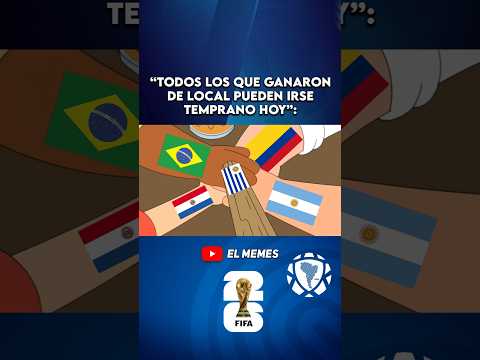 Uruguay isn't waking up 🥶#uruguay #brazil #argentina #colombia #qualifiers #elmemes #memes #football