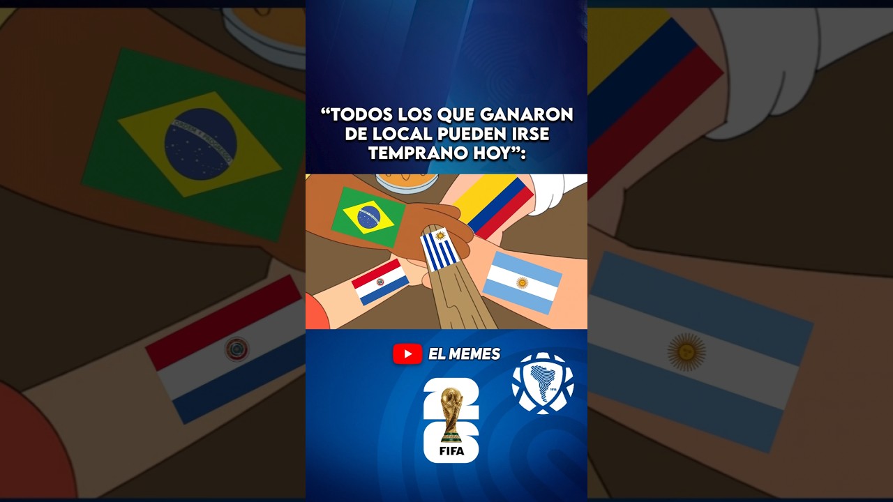 Uruguay isn't waking up 🥶#uruguay #brazil #argentina #colombia #qualifiers #elmemes #memes #football