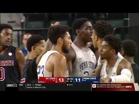 2018.12.15 NC State Wolfpack vs Penn State Nittany Lions Basketball