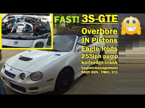 Heavily Modified 3S-GTE Celica Walkaround and Mod Talk