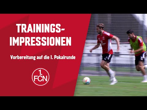 Zwischen Derbysieg und Pokalfight | Trainingsimpressionen | 1. FC Nürnberg