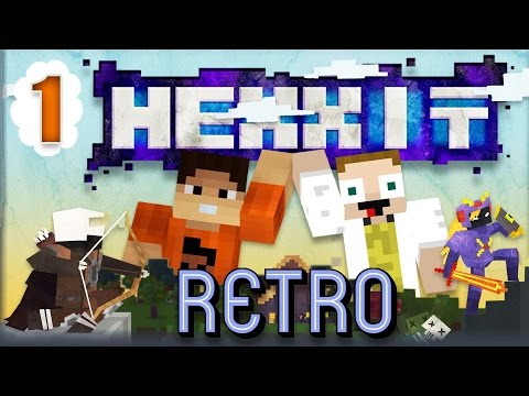 [Minecraft] Retro Hexxit - ep. 1 - POZOR METEORIT!