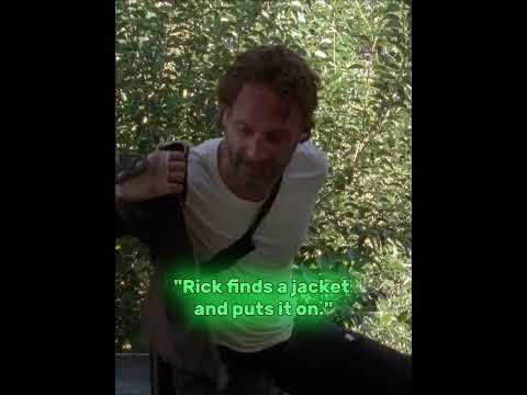 "Rick's Transformation Caused by the Murder Jacket" 🧥🔄 | The Walking Dead  #thewalkingdead