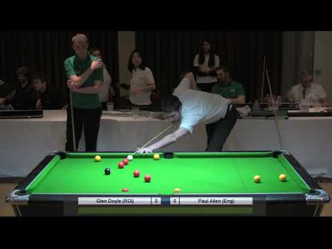 2018 Men's Student International Masters - Glen Doyle (ROI) v Paul Allen (Eng)