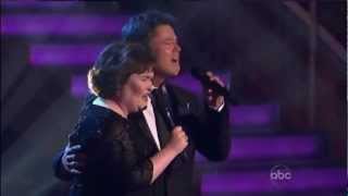 SUSAN BOYLE - Susan Boyle and Donny Osmond "This Is The Moment"