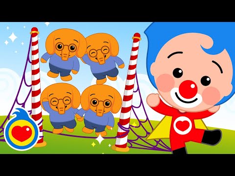 Un Elefante si Dondolava ♫ Canzoni per Bambini 🤍 Plim Plim - Un Eroe del Cuore