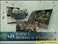 1995 Barney Friends Season 3 Promo Commercial On NJN
