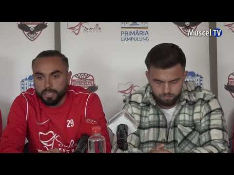 Jurnal MUSCEL TV 12.09.2022 SPORT – fotbal – conferință de presă