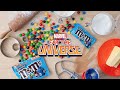 Making an Infinity Gauntlet with Hazelnut Spread M&M's!