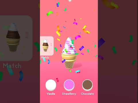 #icecream#🥡🍓🍧🍨#vanilla#strawberry#satisfying#relaxing@zakeegamer