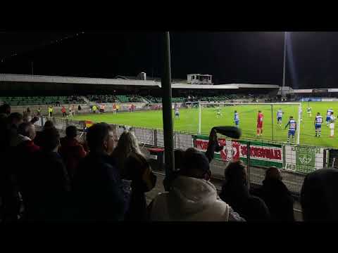 FC Dordrecht 3-0 PEC Zwolle, Dordrecht fans singing