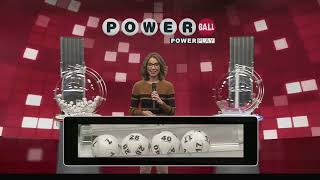 Powerball lottery Jan 8, 2024 drawing video