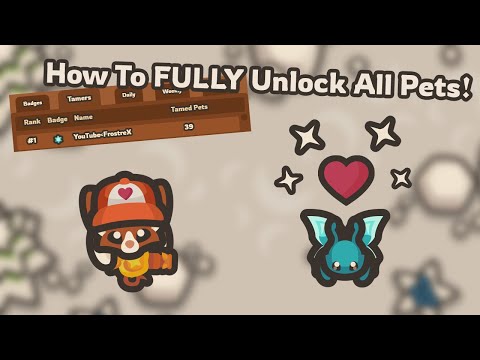 How To FULLY Unlock All Pets in Taming.io