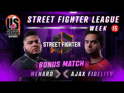 Street Fighter 6 - MenaRD (Ryu) vs. Ajax Fidelity (Kimberly) - Street Fighter League Bonus Match