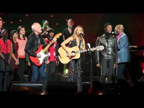 Sheryl Crow, Peter Frampton, Aloe Blacc at John Lennon's 75th Birthday Concert, MSG, NYC