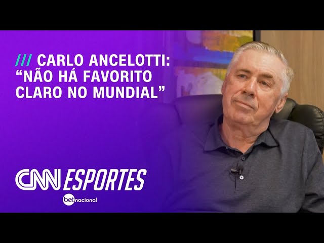 “Acho que não há favorito claro”, diz Ancelotti sobre a Copa do Mundo | CNN PRIME TIME