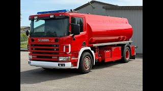 Купить пожарную машину Scania P94D 8.000 L Wassertankwagen - Water tank truck - Изображение 4 | Autoline LV Пожарная машина Scania P94D 8.000 L Wassertankwagen - Water tank truck | Изображение 4 - Autoline
