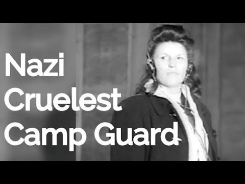 Hildegard Lachert known as B Brigitte Cruelest Nazi SS Guard untold trial