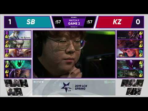 KZ vs SB Highlights Game 2 Day 5 LCK Spring 2019