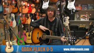 Adam Black 0-5 Acoustic Guitar Review by Rikki's Music Shop, Edinburgh