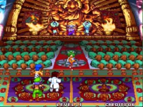 Super Dodge Ball 1996 Arcade Kunio Team Playthrough Part 2