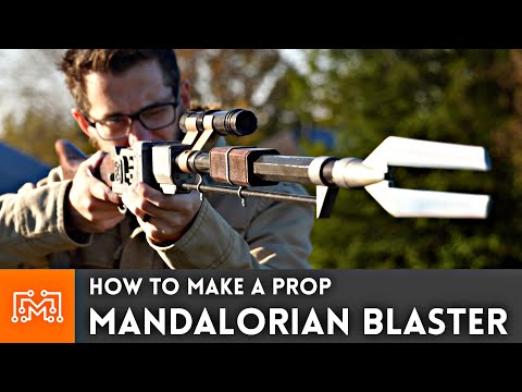 Making the Amban Blaster from The Mandalorian // Star Wars Props | I Like To Make Stuff