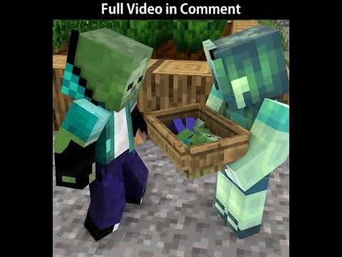 Monster School : Villagers Hate Zombie - Sad Story - Minecraft Animation #Shorts 6