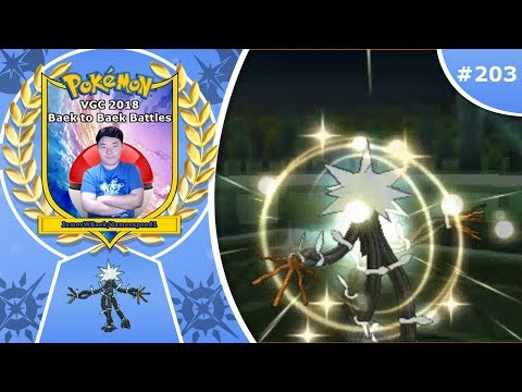 "Mamoswine & Xurkitree" Pokémon Ultra Sun & Moon VGC 2018 Baek to Baek Battles - Episode 203