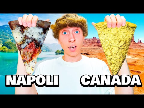 MANGIO la PIZZA MIGLIORE vs PEGGIORE al MONDO