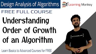 Understanding Order of Growth of an Algorithm || Lesson 14 || Algorithms || Learning Monkey ||