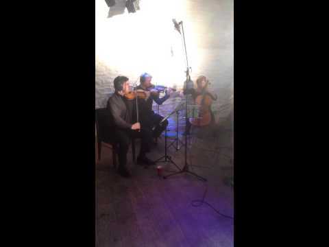 String section for the live video. Thankyou to John Pearce, Aaron Catlow and Alison Gillies