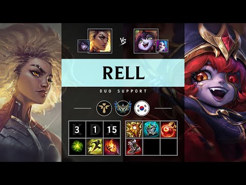 Rell Support vs Lulu - KR Challenger Patch 25.20