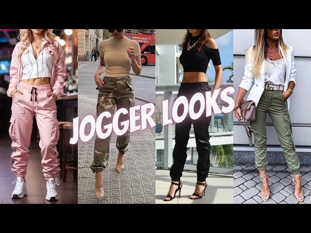 Vídeo relacionado con NewL Pantalones Reflectantes para Mujer Marca Casual Harajuku Night Sporting Jogger Pantalones Gris (S)