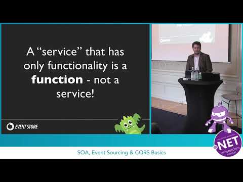 James Nugent - SOA, Event Sourcing & CQRS basics