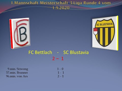 1.Mannschaft Meisterschaft 3.Liga FC Bettlach - SC Blustavia